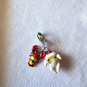 New TV show FRIENDS Turkey in Fez and lobster silver dangle charm for bracelet